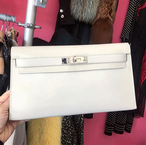 hermes kelly elan clutch.